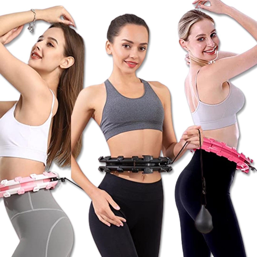 This Weighted Fitness Hoop Has 8,700+ 5-Star Reviews & Is Easy to Use